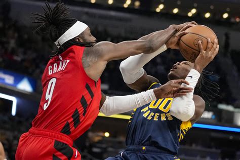 blazers vs pacers|Grant, Ayton lead the Trail Blazers to a 114.